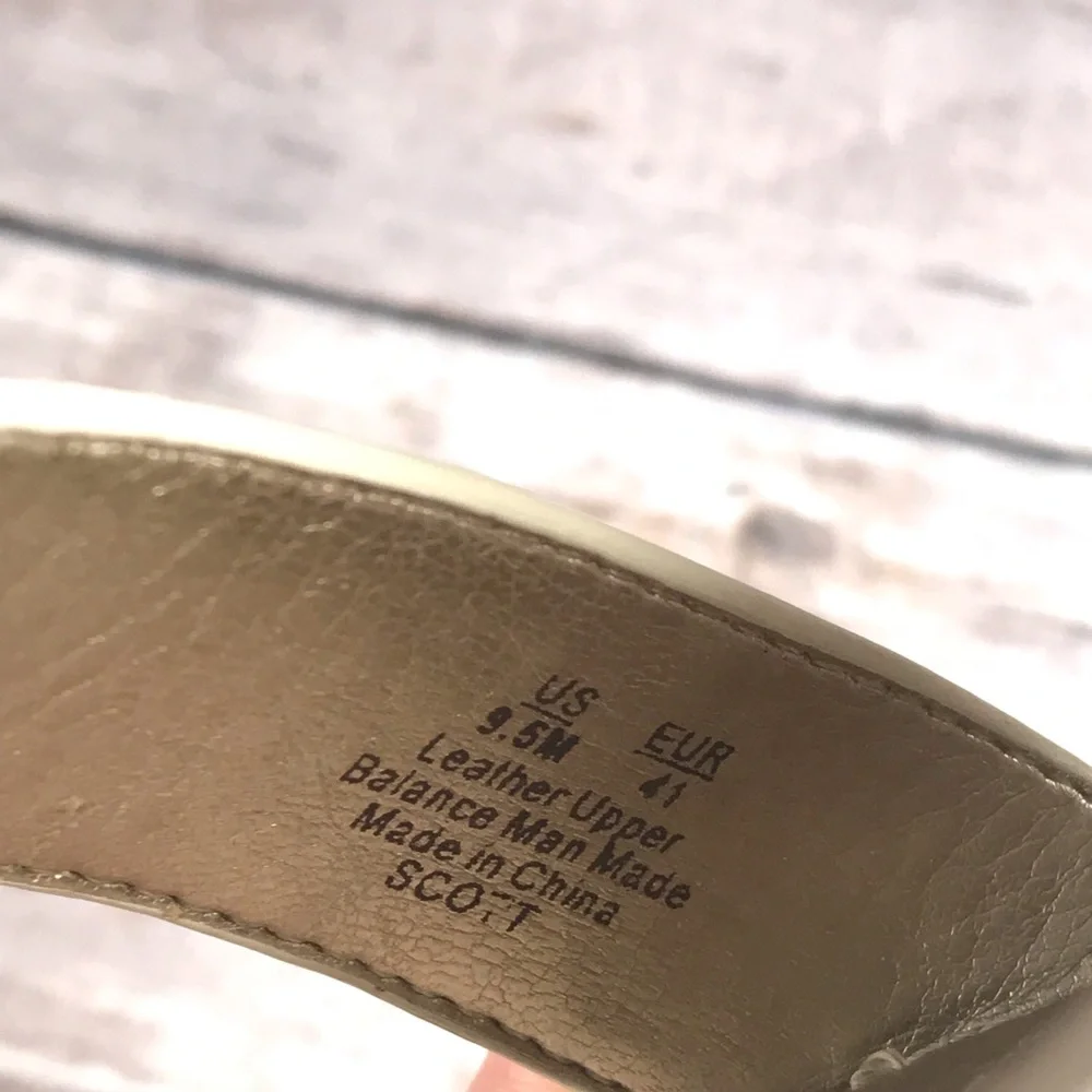 Sam Edelman Scott Leather Wedge Sandals - Picture 7 of 9